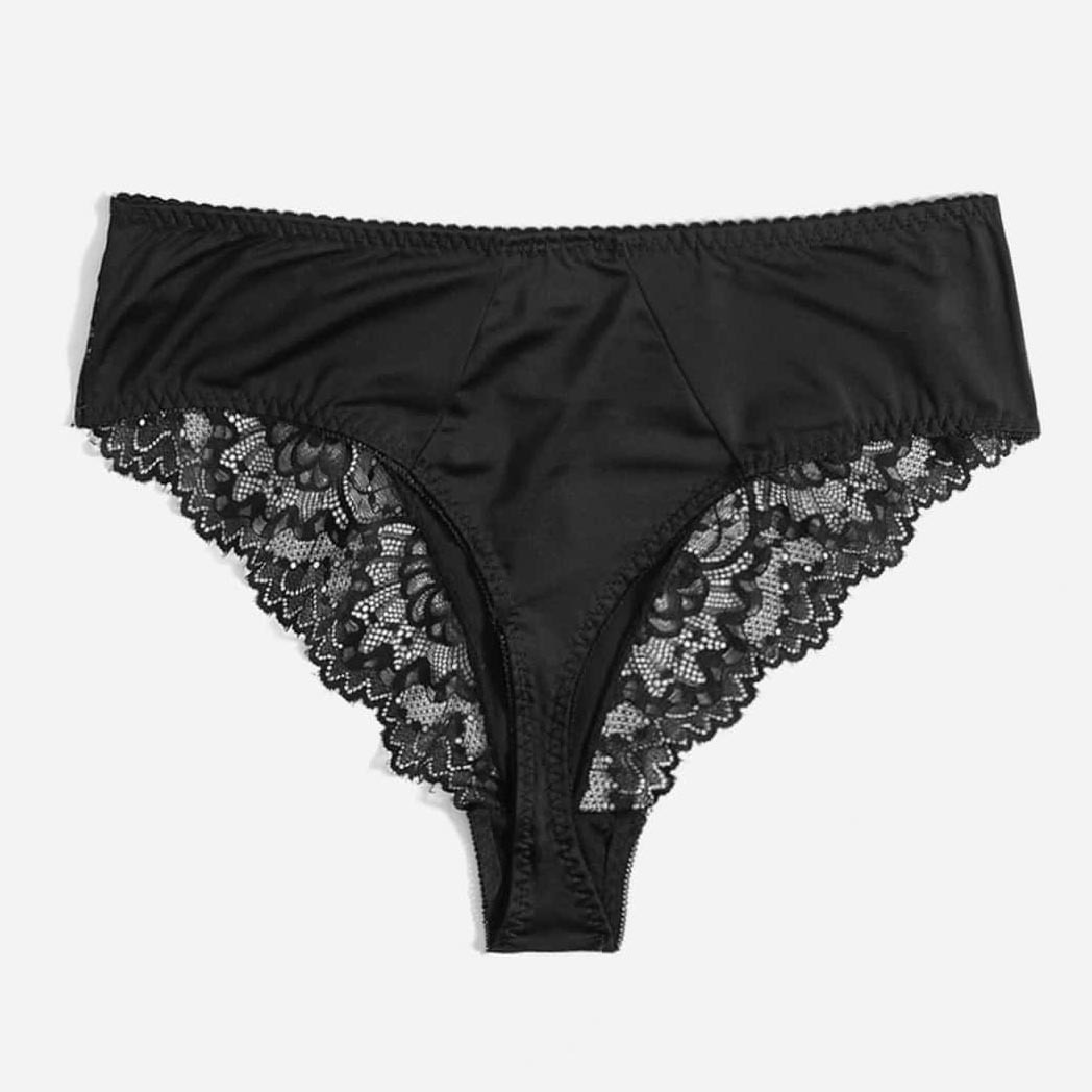 Large size set lace and sexy women's underwear gathered with top support bra 38-48D_voghion.com