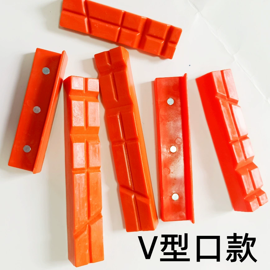 [台虎钳垫板尼龙防护条防夹伤垫铝合金钳口 bench vise jaw pad]