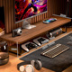 100*24 walnut color [upgraded and taller version]
