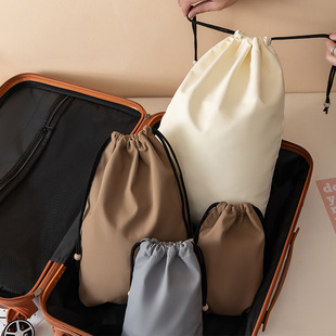 Cross-Border Waterproof Storage Bag Drawstring Bag Large Capacity Suitcase Underwear Underwear Clothing Organizer Dust Bag