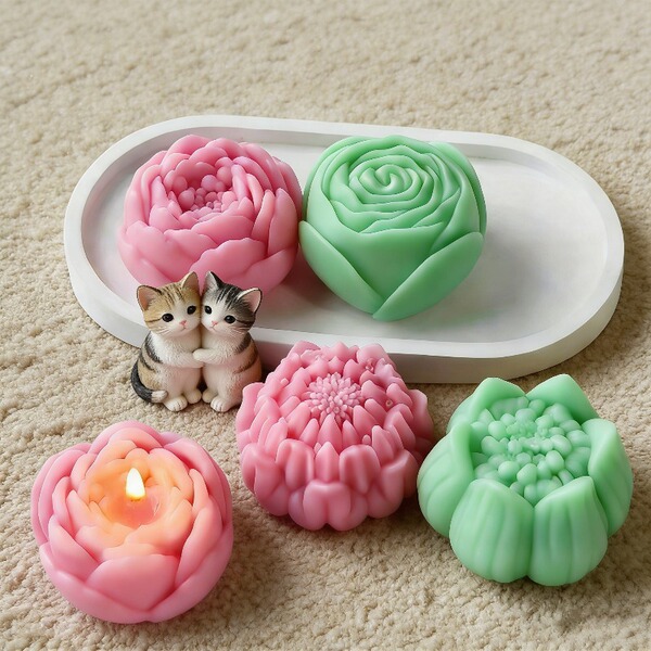 Silicone candle