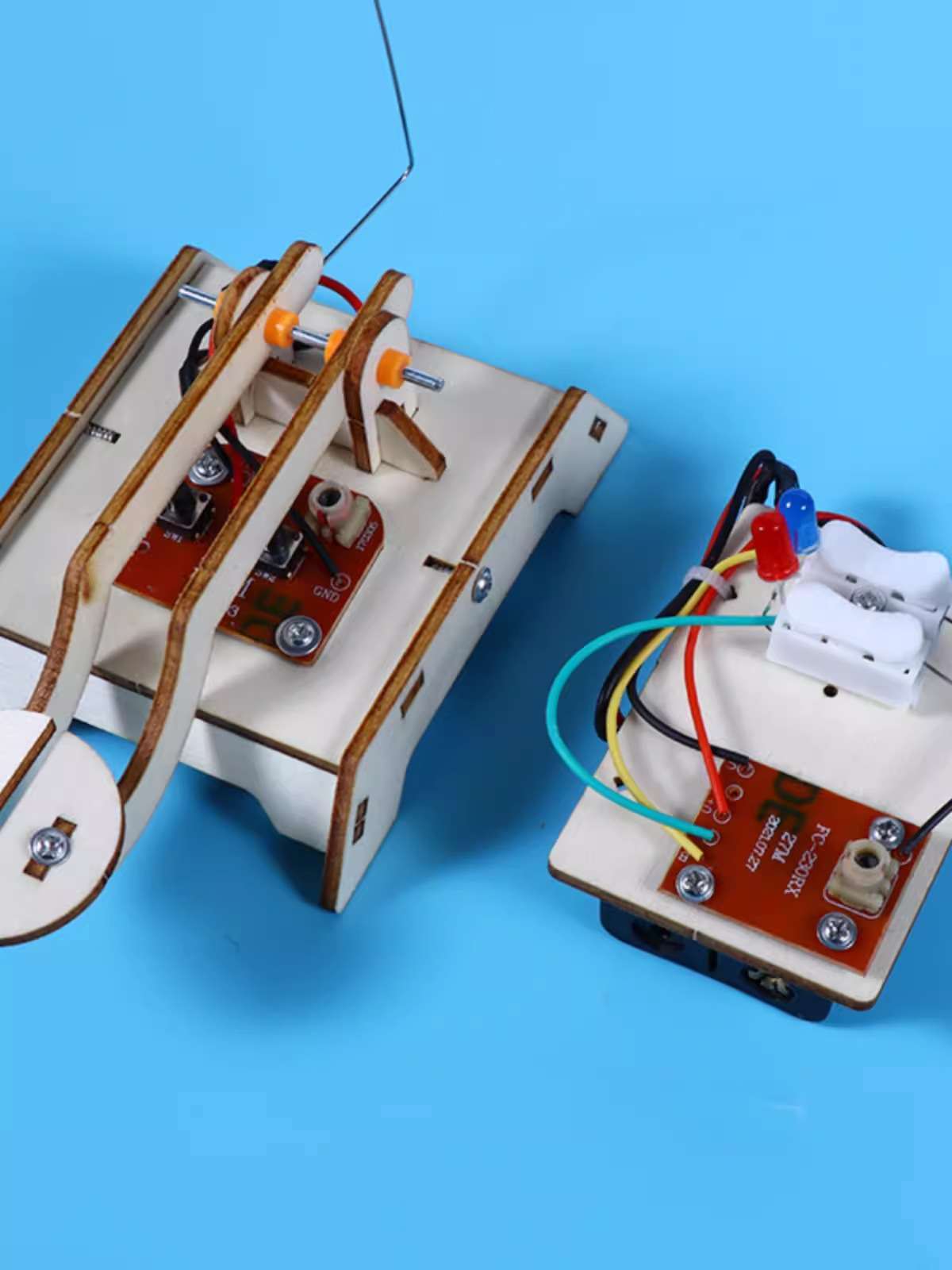 科学実験学生diy創客無線電報機科学技術製作小発明手作り材料stem玩具