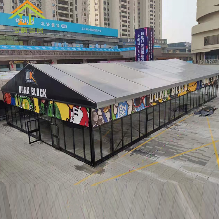 广州恒诺篷房技术有限公司热销户外铝合金篮球场管赛事防晒