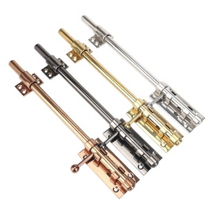 304 stainless steel fat plug floor bolt thickened open door security door lock wooden door world Bolt