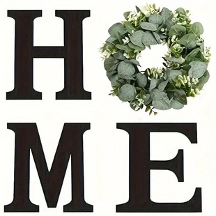 Cross-Border Home Wooden Wall Hanging Spring Letter Garland St. Patrick's Day Decoration Summer Welcome Door Hanging