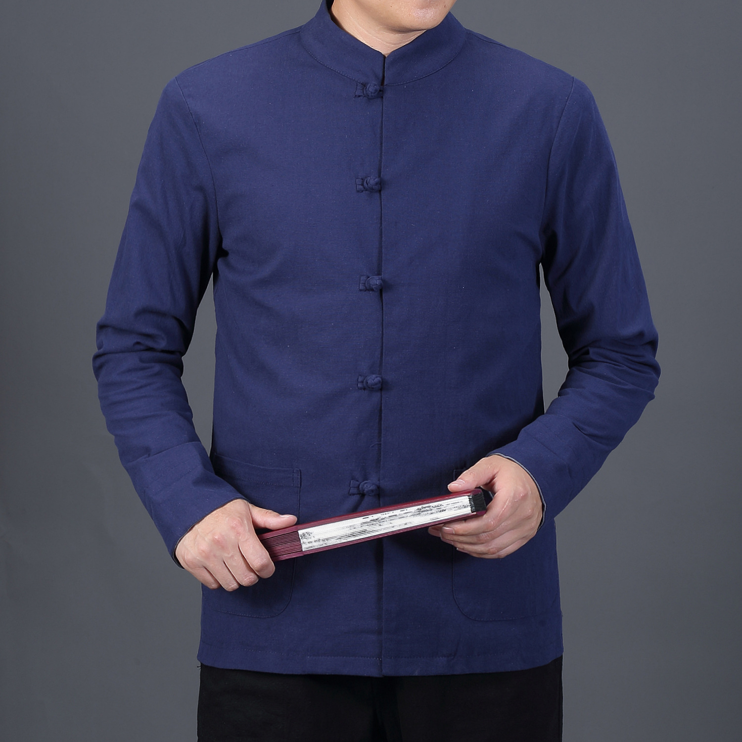 Тибетский синий топ весна и осень