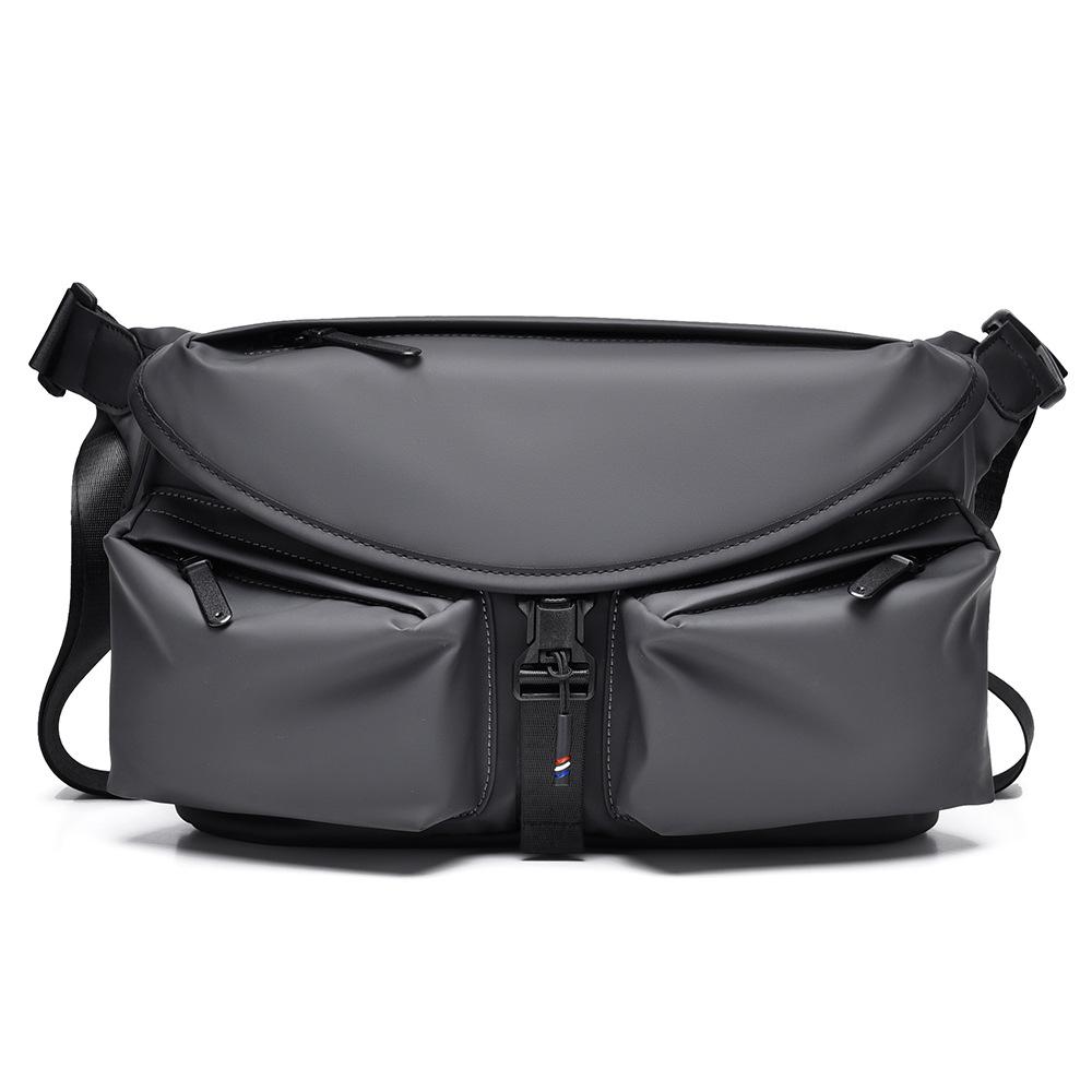Fashionable Men's Chest Bag Large Capacity Versatile Shoulder Bag_voghion.com