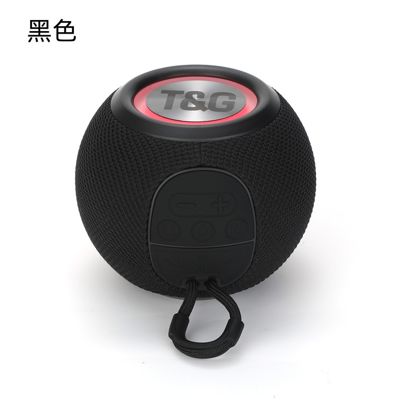TG337音響bluetoothスピーカー円形布芸デスクトップ小音響家庭用無線屋外bluetooth音響重さが低い|undefined