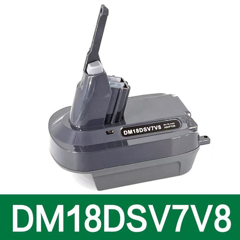 Dm18Dsv7V8 Adapter for Dewalt/Milwaukee 18V Lithium Battery to Dyson V7V8 Vacuum Cleaner Battery Adapter