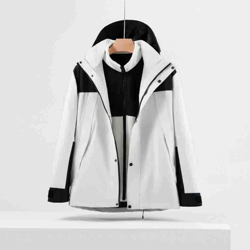 3 - en - 1 traje de asalto al aire libre desmontable traje de montaña a prueba de viento y frío traje de asalto logo personalizado