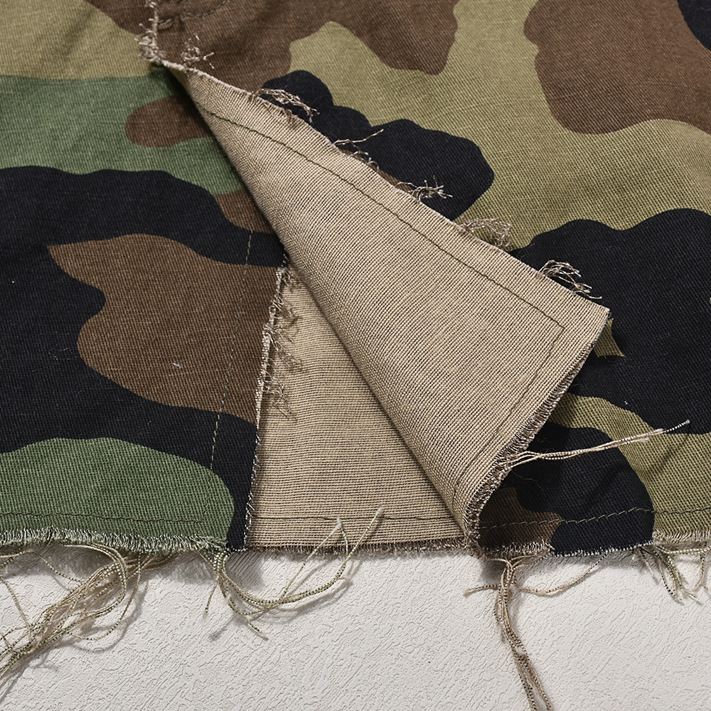 Autumn New Fashion Full Open Skirt Skirt Camouflage Skirt
