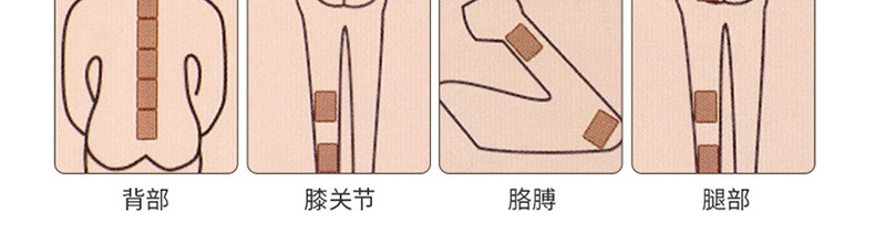 S Blade Process Herbal Pain Relief Patch for Neck Shoulder Waist and Joints Self Heating Far Infrared Patch in use