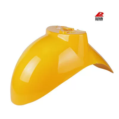 Green Source Little Knife Electric — Electric vehicle fender - no-specifications-thickened-turtle-king-series-front-mudguard-yellow