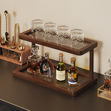 高颜值桌面置物架杯架亚克力多层展示架餐桌台面茶室水杯收纳架子