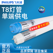 PHILIPS飞利浦T8led灯管单端进电日光灯管格栅长条光管0.6米1.2米