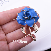 包邮洋气栀子花朵胸花 韩版胸针女胸花饰品外套大衣别针芳素