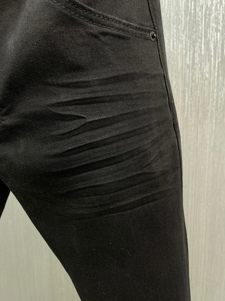 solid color denim loose straight jeans