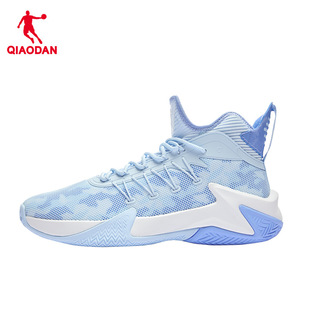 Jordan Mesh Basketball Shoes Men's 2025 Summer New sneaker Mid-help Practical Training Shoes Wear-resistant Blue War Boots