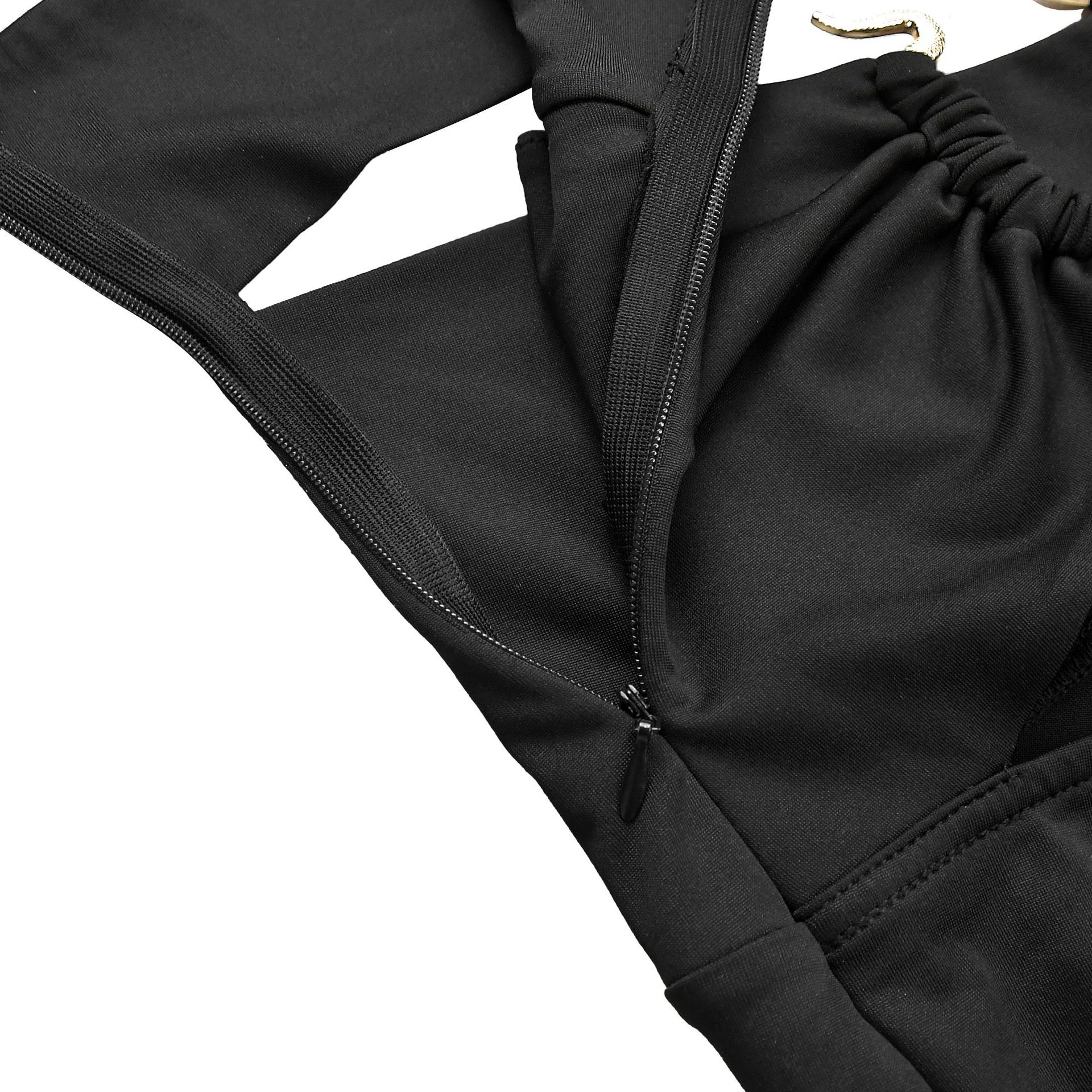 Women Wear Solid Color Slim Fit Sexy Slit Maxi Dress