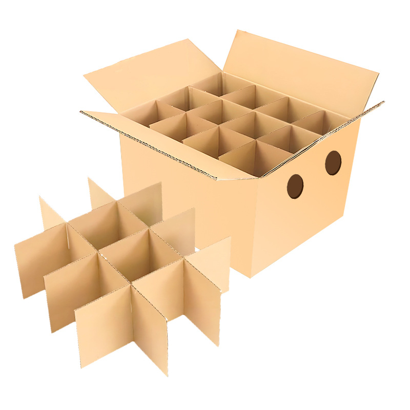 Cartón de frutas Caja de papel de cinco capas 20 kg Cartón de manzana Embalaje de cartón naranja Cartón grande Entrega urgente