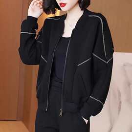 棒球服短外套女士装春秋冬2026年新款小个子爆款夹克风衣时尚上衣