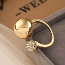 �Ĺ� ŷ������ͭ��18K���ʯ�����򼸺ο��ڽ�ָŮС�ڸ߼�ָ����