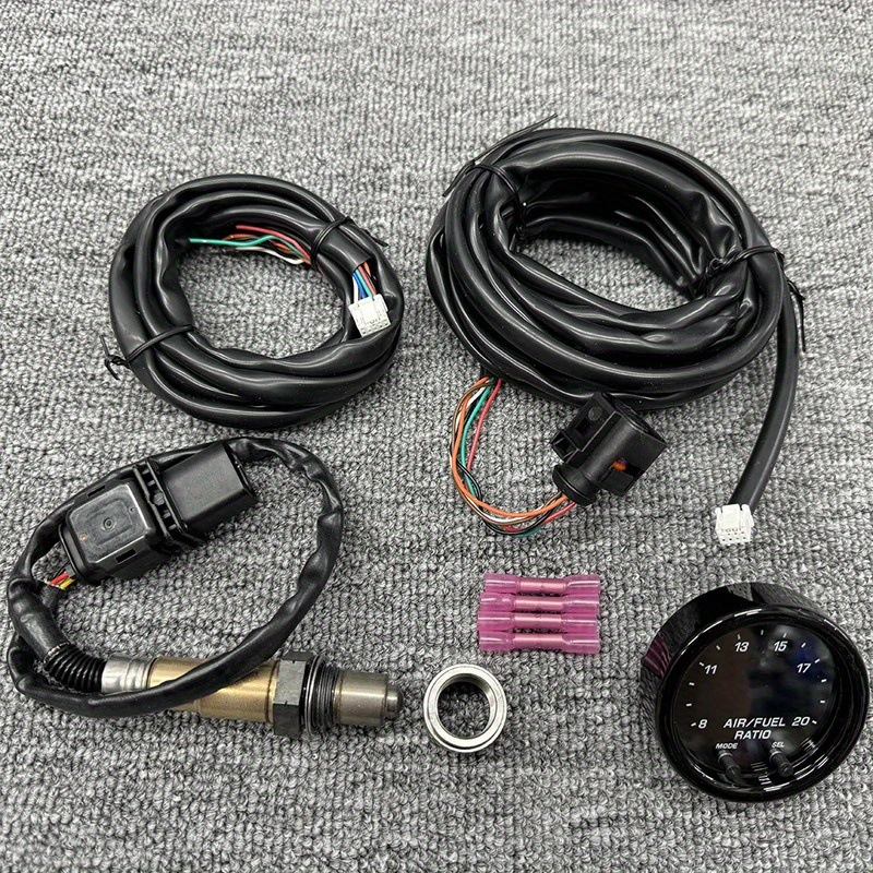 Cross-Border Best-Selling Car Modification Instrument Air-Fuel Ratio Meter Second Generation Aem Air-Fuel Ratio Meter with Oxygen Sensor Set