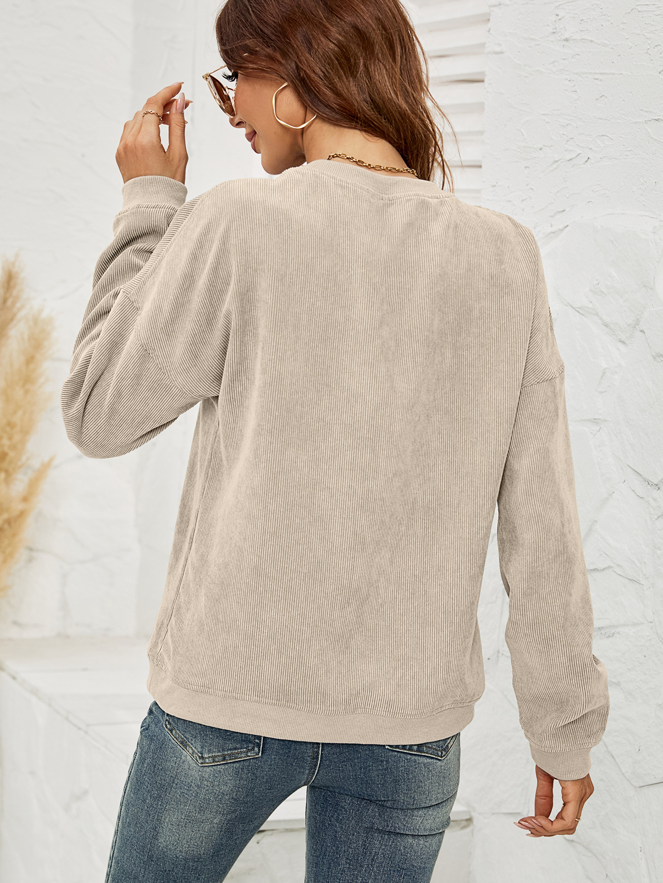 Women's Hoodie Long Sleeve Hoodies & Sweatshirts Casual Stripe display picture 6