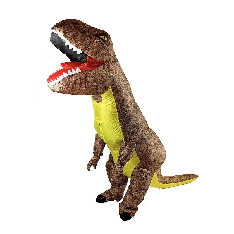 Disfraz inflable de dinosaurio personalizable Alien Shark Dress Up Halloween Espectáculo divertido Decoración de fiesta Resurrección