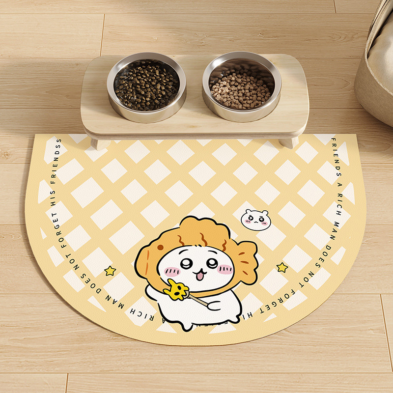 ペットの食事マットペットのマットは猫の食事の盆のマットを管理しやすいです。|undefined