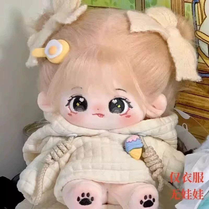Хлопковая кукла, игрушка для переодевания, платье, набор для подруги, 20 см, детская одежда