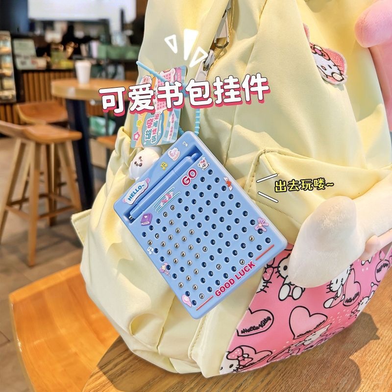 Adorable perro de acero de atracción tablero de dibujo juguetes para niños niños entrenamiento inteligente juguetes de palma mochila colgante