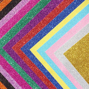 Large Gold Powder Sponge Paper, Glitter Paper, Thickeneded Colorful Glitter Paper, Sequin Paper, Foam Paper, Handmade Materials Available for Wholesale