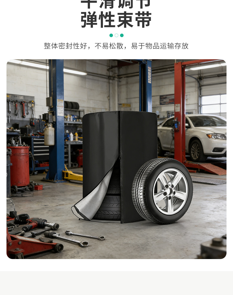 Oxford cloth car tire cover, sun-proof, rain-proof, dust-proof, universal spare tire cover, thickened and wear-resistant, cross-border supply, customizable