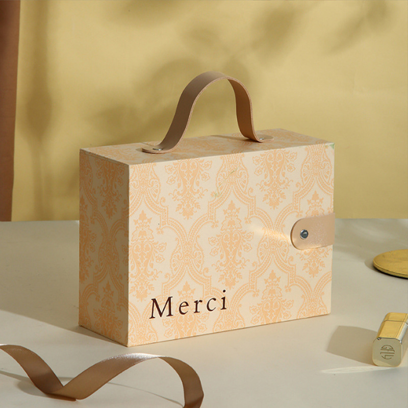 아이보리 * 스몰 사이즈: 19*14*7.5 (휴대용 서랍 상자)