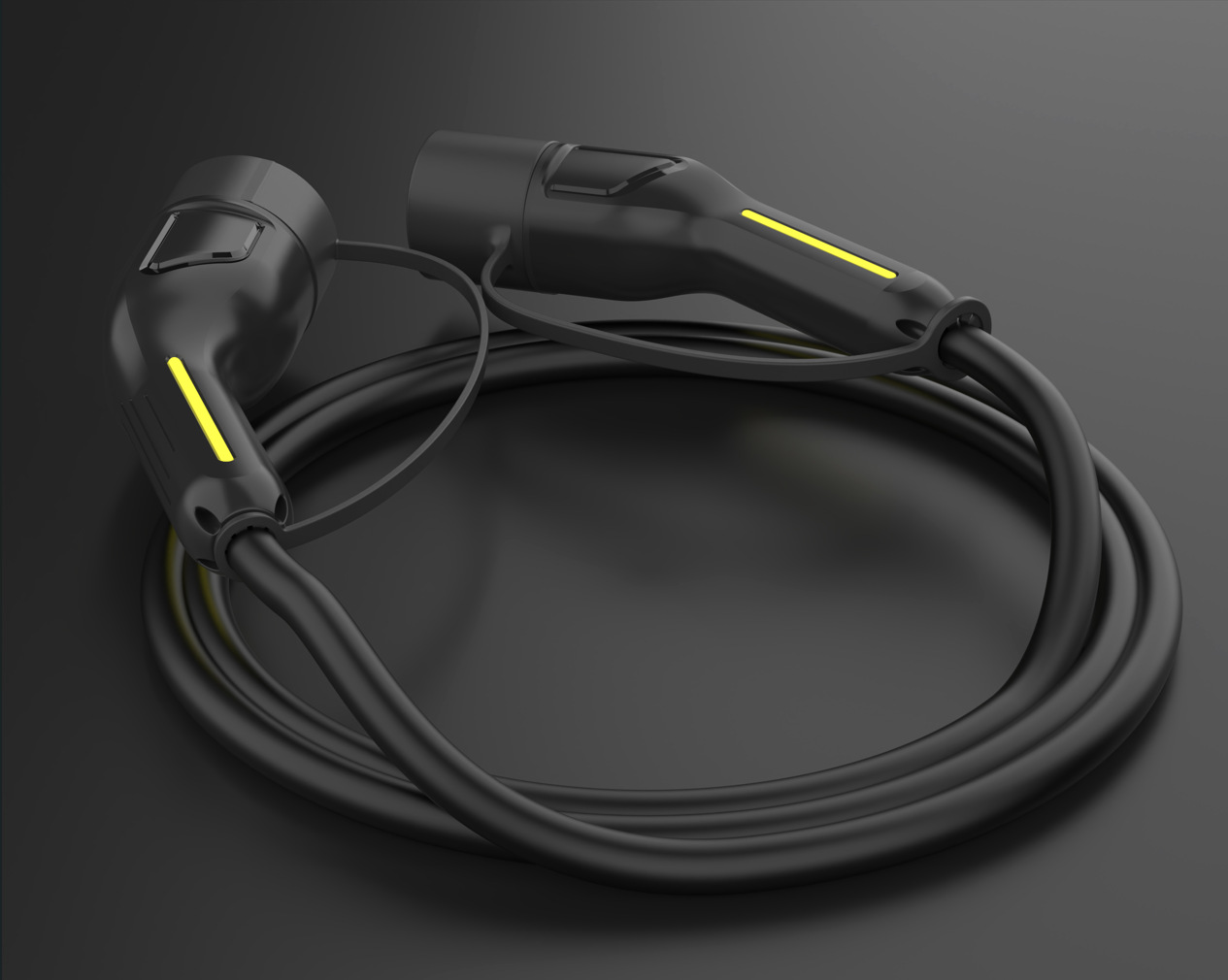 European Standard Double-Head Charging Gun New Energy Electric Vehicle Car Double-Head Gun Charging Pile Extension Cord 16A32A
