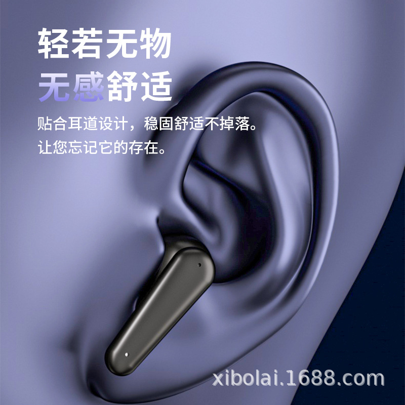 蓝牙耳机6.1入耳TWS蓝牙耳机数显降噪立体音电影翻译跨境货源批发 - 5