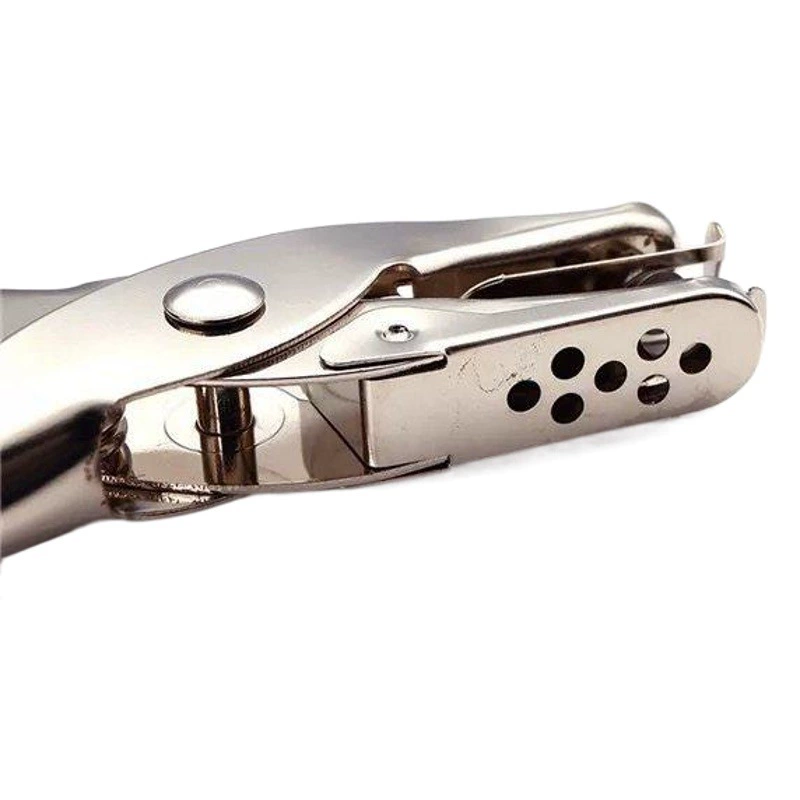 Deli Puncher 0114 Перфоратор Канцелярские Дырокол с одним отверстием Ручной бумажный ручной мини-круглый Дырокол