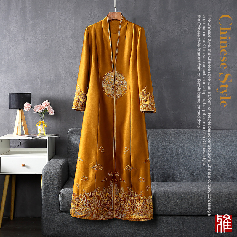 Autumn ethnic retro embroidery