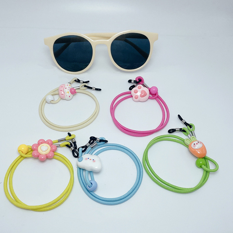 Children's Sunglasses Lanyard Kidsren's Glasses Anti-Slip Rope Adjustable Cartoon Cute Rope Hanging Neck Anti-Lost Rope Anti-Drop Chain Children's Sunglasses Lanyard Kidsren's Glasses Anti-Slip Rope Adjustable Cartoon Cute Rope Hanging Neck Anti-Lost Rope Anti-Drop Chain