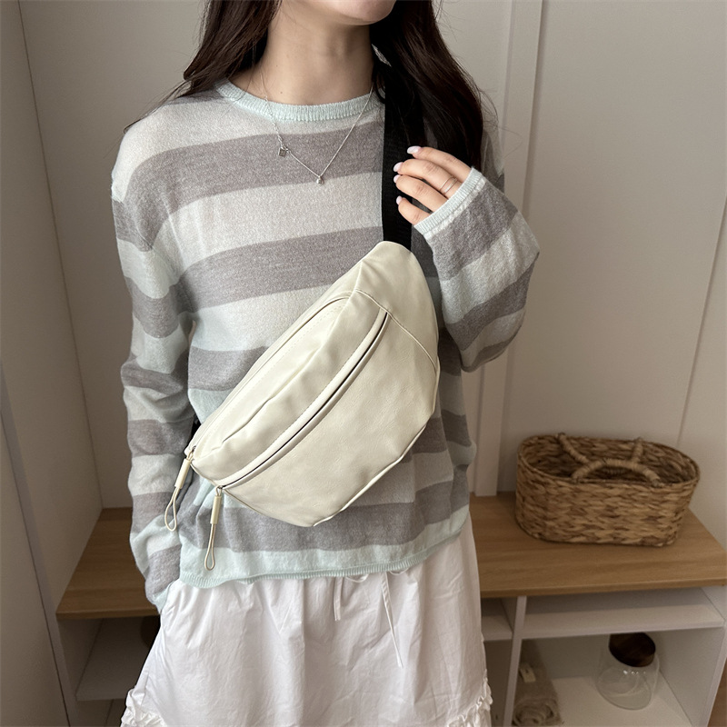 Bolso coreano de hombro de gran capacidad 2026 bolso de pecho de moda primavera y verano, nuevo bolso de estilo, bolso de bolso de hombro con patrón de leopardo.