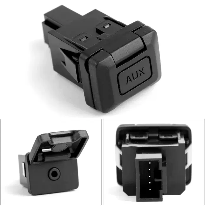适用本田汽车配件思域件AUX辅助输入插孔音频接口39112-SNA- A01