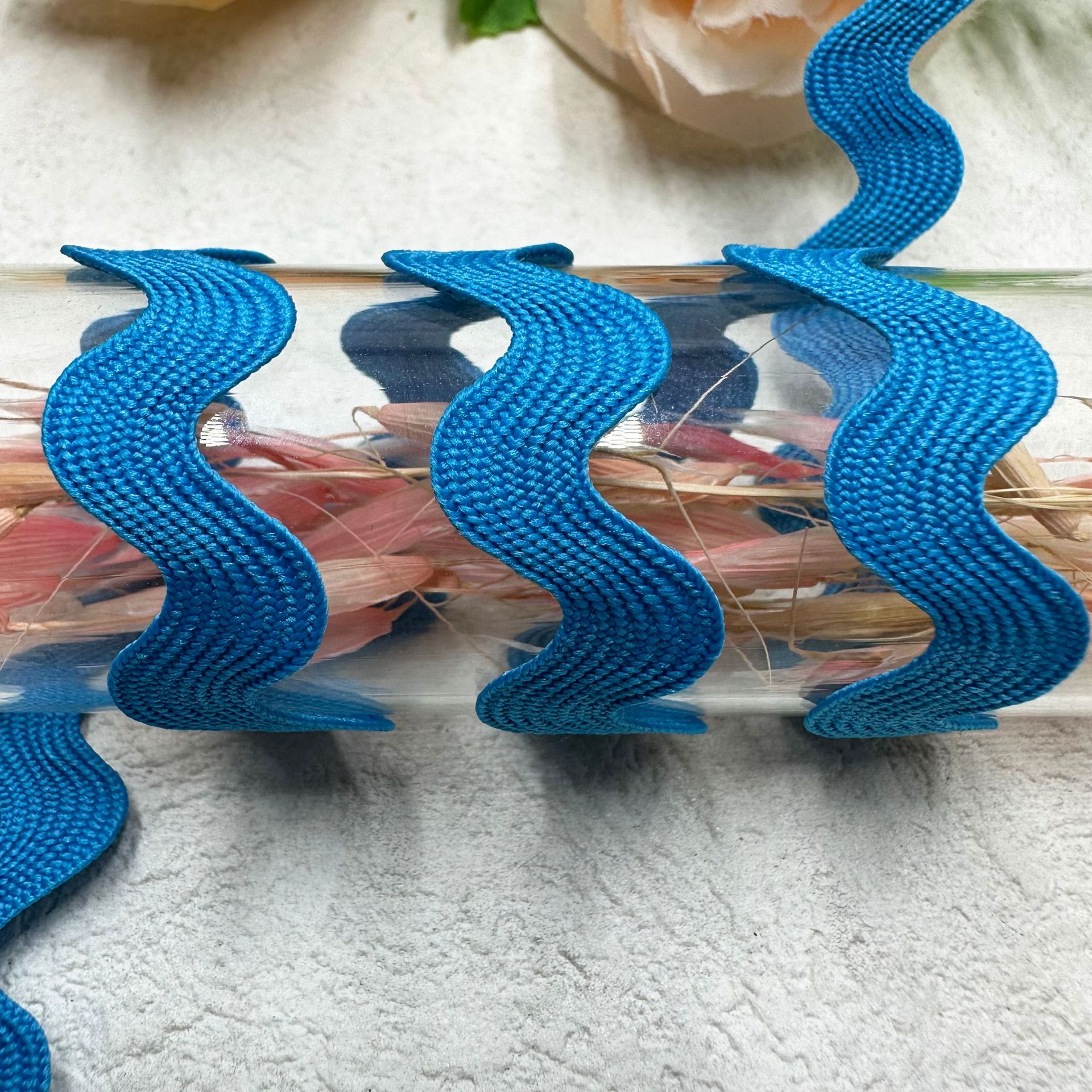 8mm onda sólida en forma de S curva banda de encaje cortina sombrero ropa infantil joyas de boda accesorios de ropa