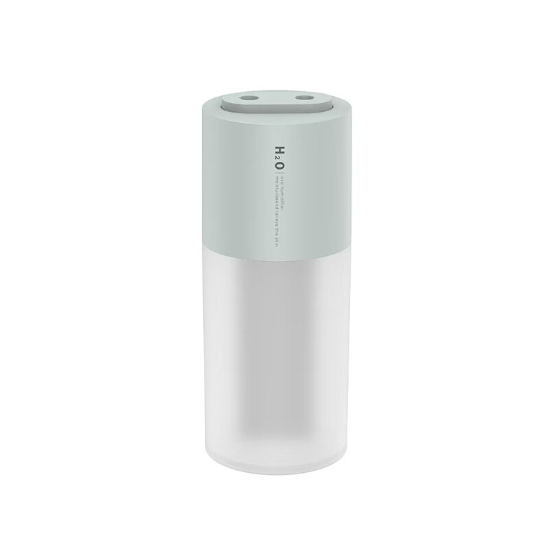 新型ダブルスプレー加湿器 大霧量 充電式 ポータブル 家庭用 USB給水 ナイトライト付き 車載加湿器|undefined