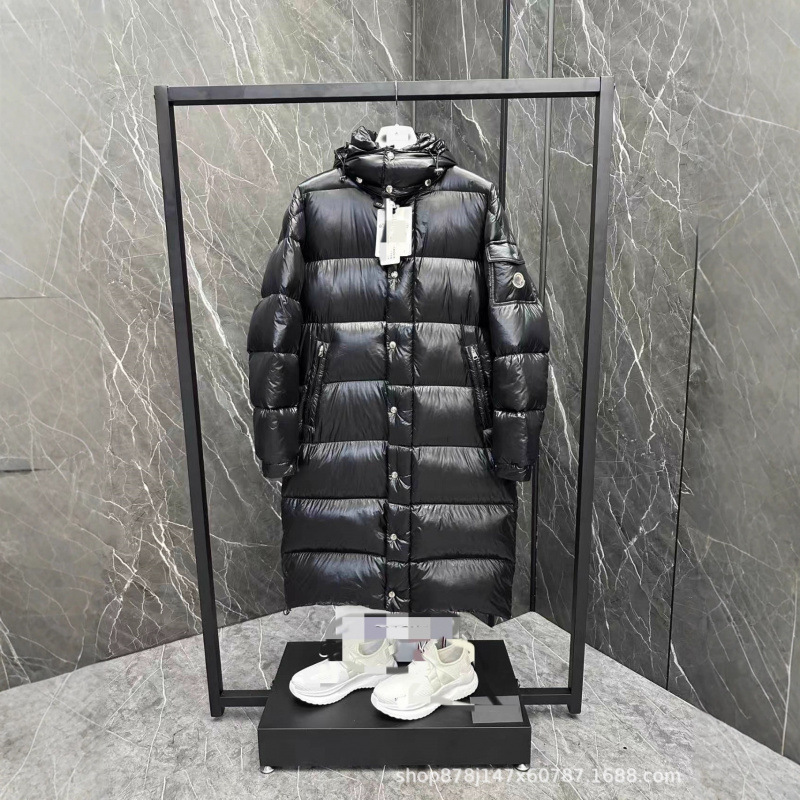 Long down Jacket Moncler Maya Unisex Long Coat Moncler Hanoverian Winter High-Quality down Jacket