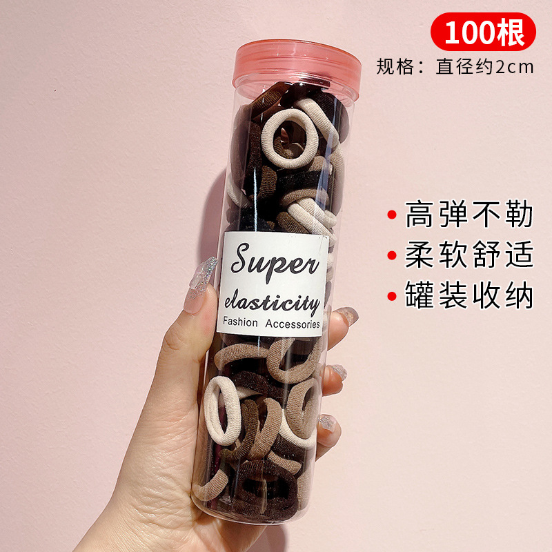 Banda de goma para niños banda de pelo de bebé no duele el cabello Cuerda de pelo de niñas coreanas banda de goma de aspecto alto accesorios para el cabello de bebé