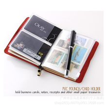 时髦疯马真皮手账本笔记本欧美复古便携随身记旅行绑带记事本