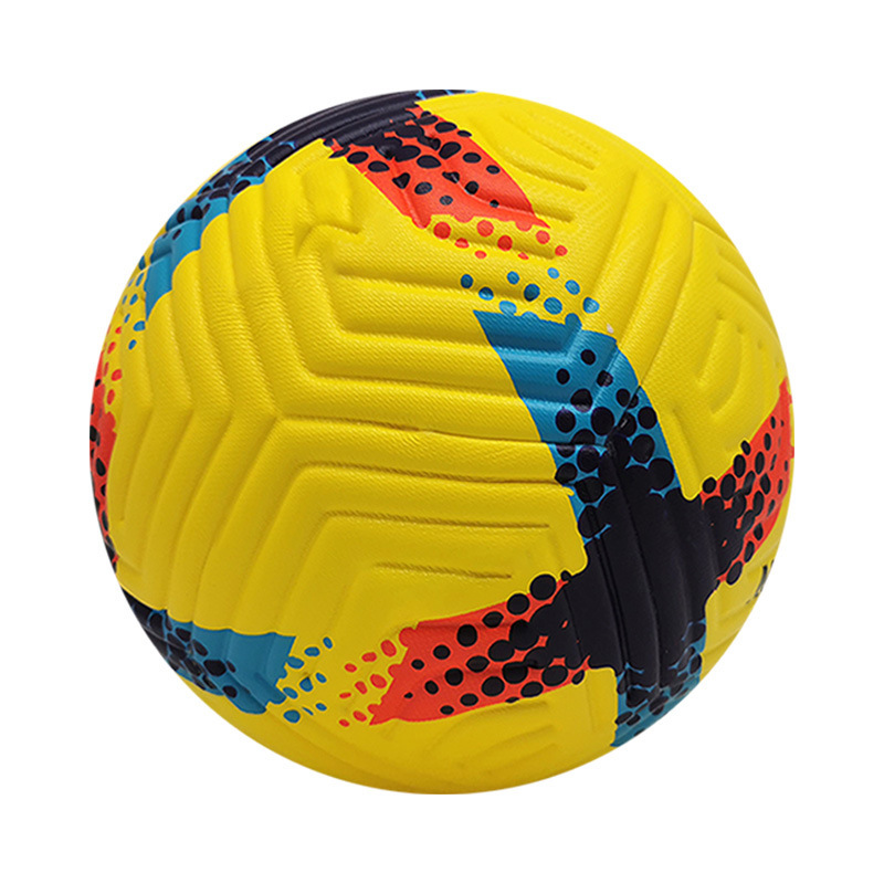 Comercio electrónico transfronterizo dedicado a la Copa del Mundo No. 5 fútbol PU juego de cuero entrenamiento fútbol al por mayor Footballs