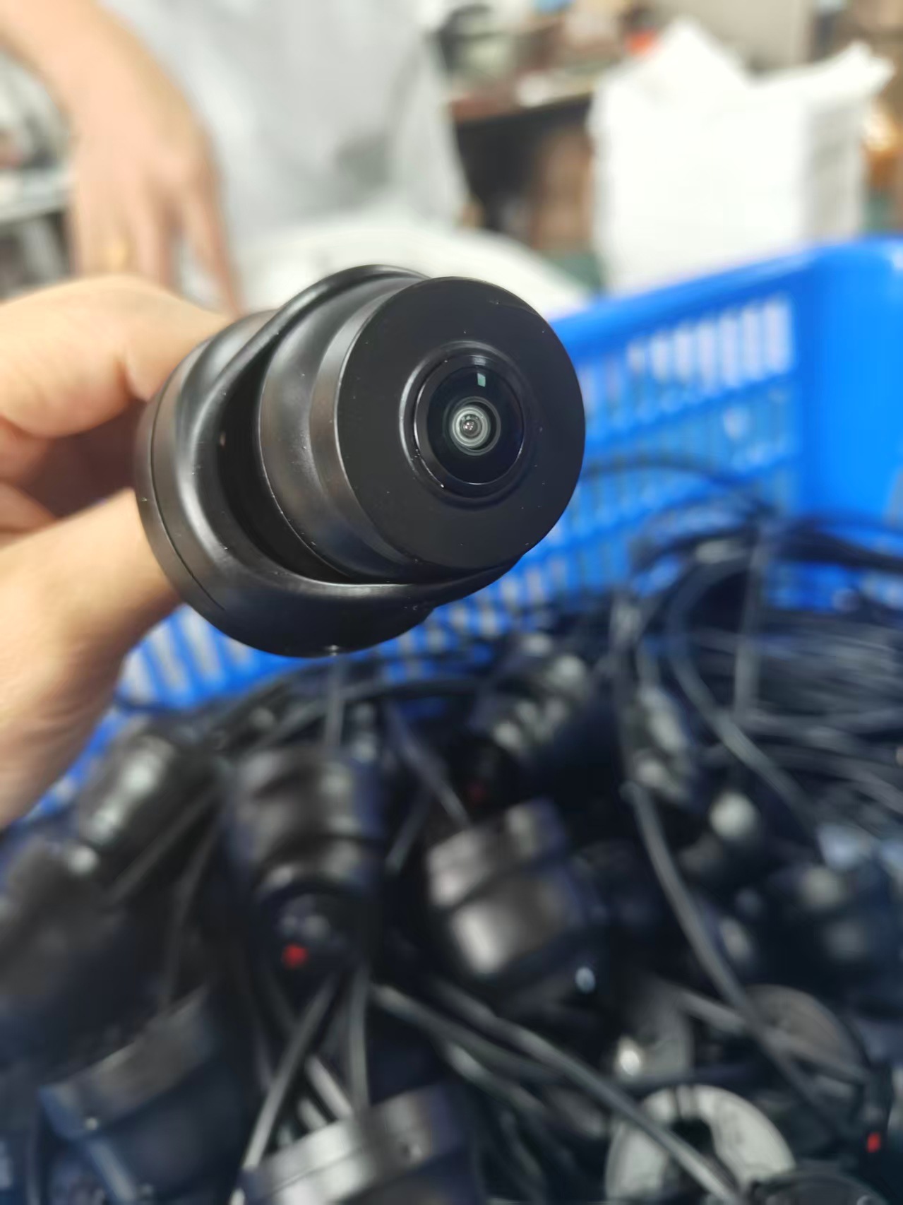 360-degree adjustable mini car rearview camera AHD1080p high-definition camera