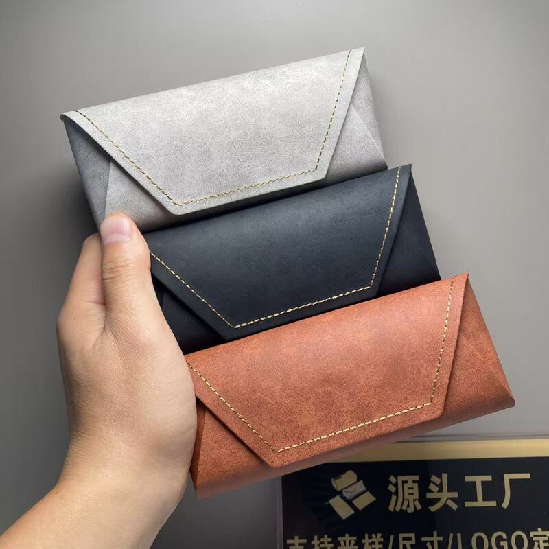 Wholesale Portable Glasses Case, Pressure-Resistant Glasses Case, Sunglasses Case, Eyeglasses Storage Case, Custom Leather Case Wholesale Portable Glasses Case, Pressure-Resistant Glasses Case, Sunglasses Case, Eyeglasses Storage Case, Custom Leather Case